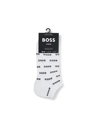 BOSS | Chaussettes sneaker lot de 2 noir | weiss